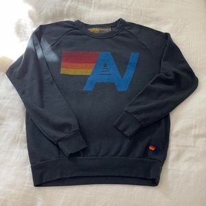 Aviator Nation Charcoal Logo Sweatshirt